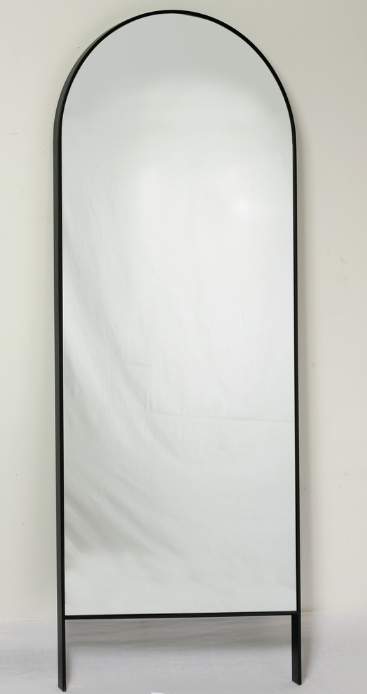 metal framed mirror