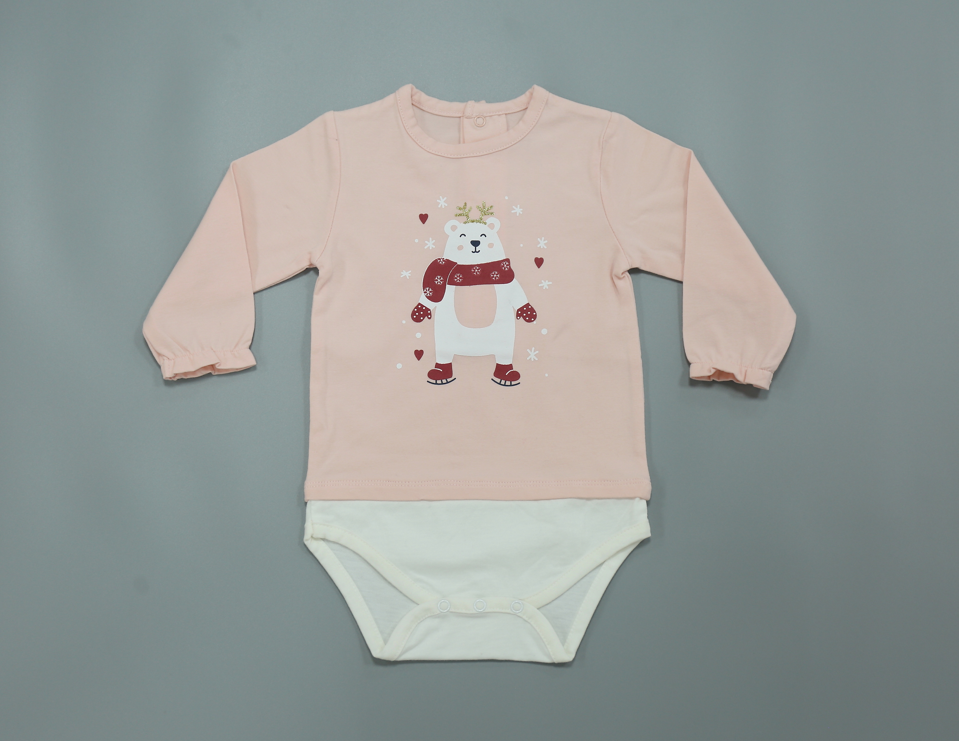 Baby / Infant Jersey long sleeves Body Christmas