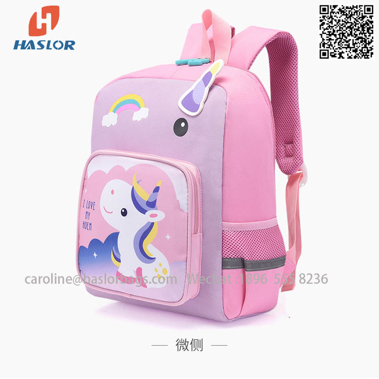 New kindergarten lovely children's backpack simple fashion mermaid primary school 1-3 years backpack