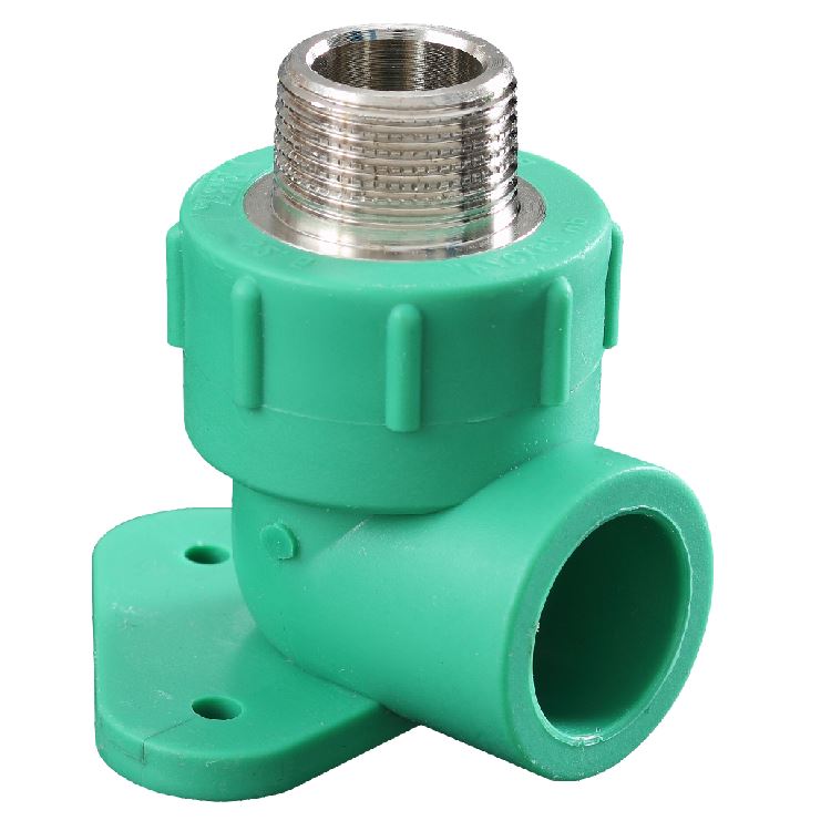 Ppr Male Thread Elbow Wall Plate, Era Ppr Pipe Fitting Ppr Fitting, Ppr Brass Fitting, Ppr Elbow