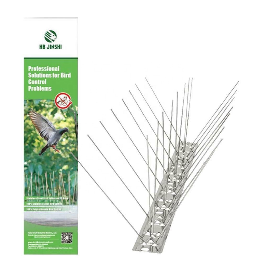 Stainless Steel Anti Bird Spikes for bird control 6pcs Color Box