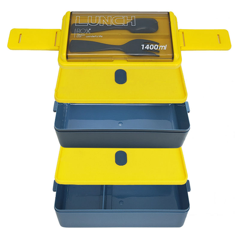 1400ml Double Layer Lunch Box
