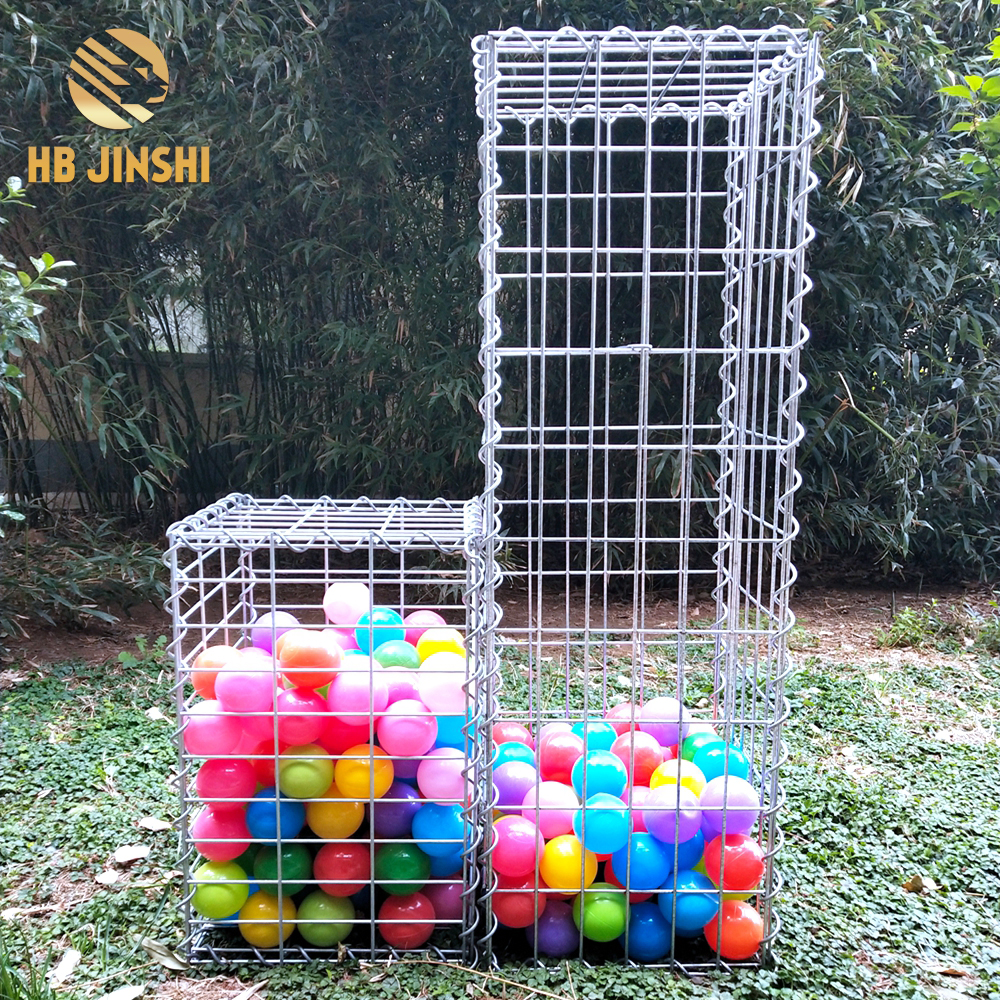 Hot dipped galvanized welded gabion 1x1x1m.