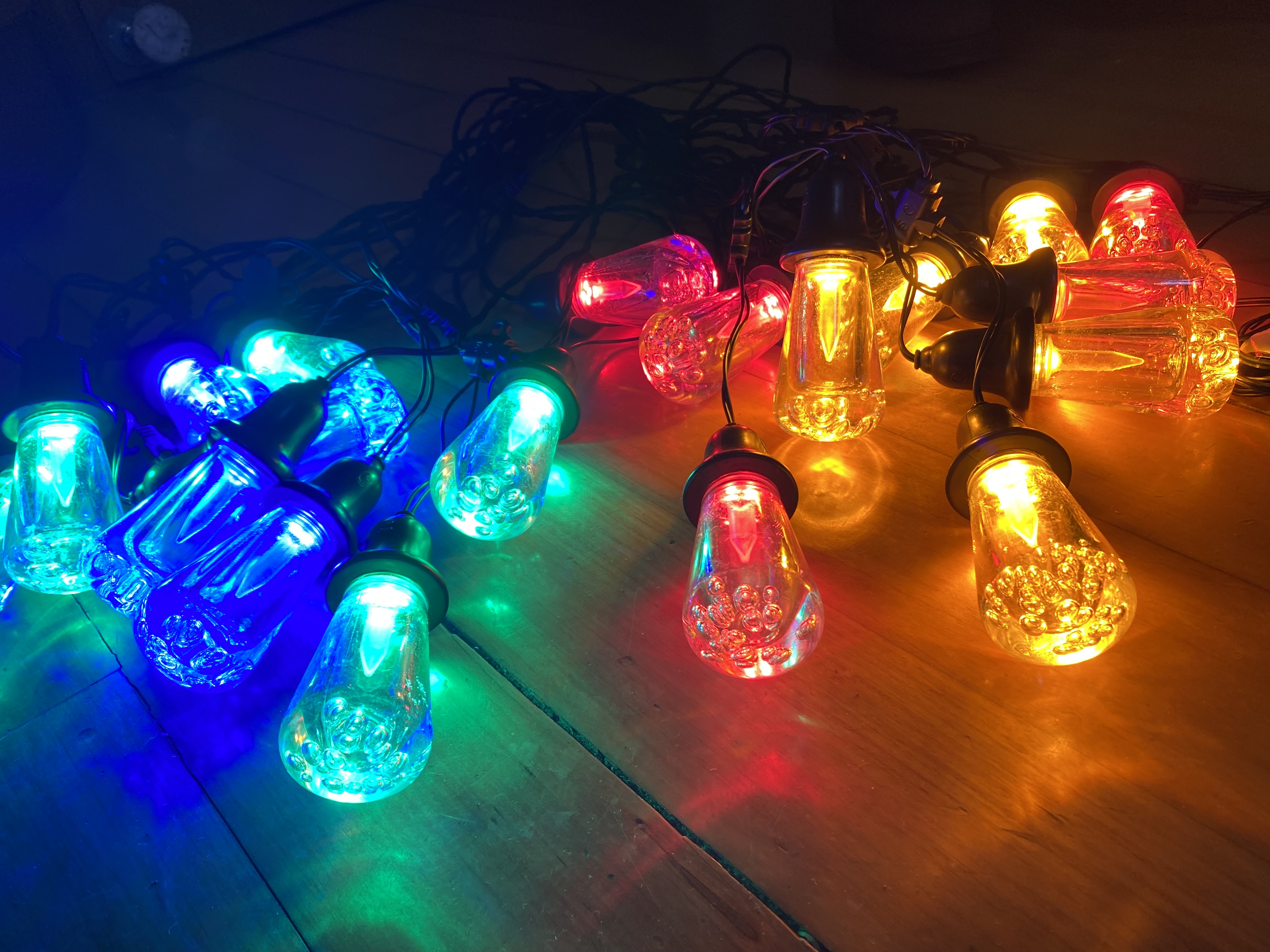 MS14 RGB changing WIFI control 12BULBS