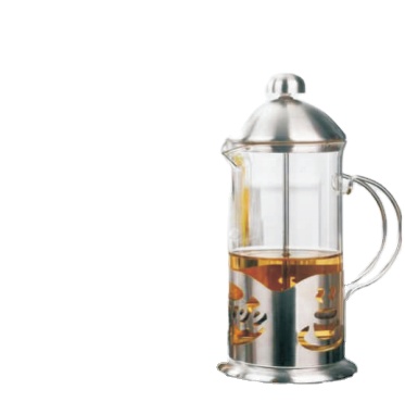 Domed coffe fench press