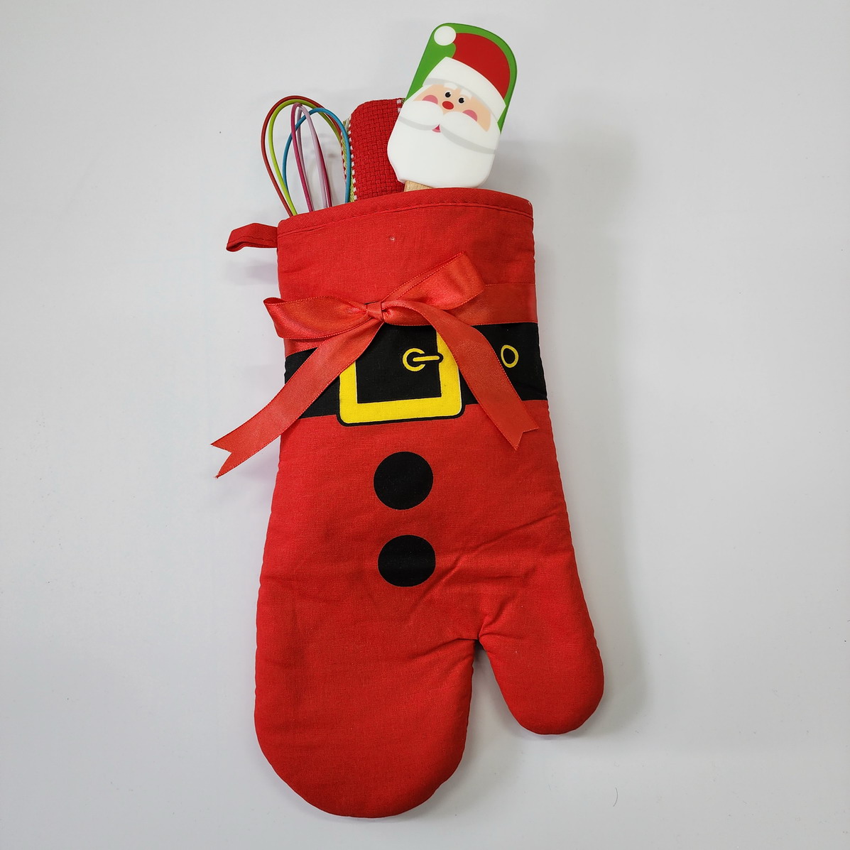Christmas gift sets oven mitten with towel baking tool sets