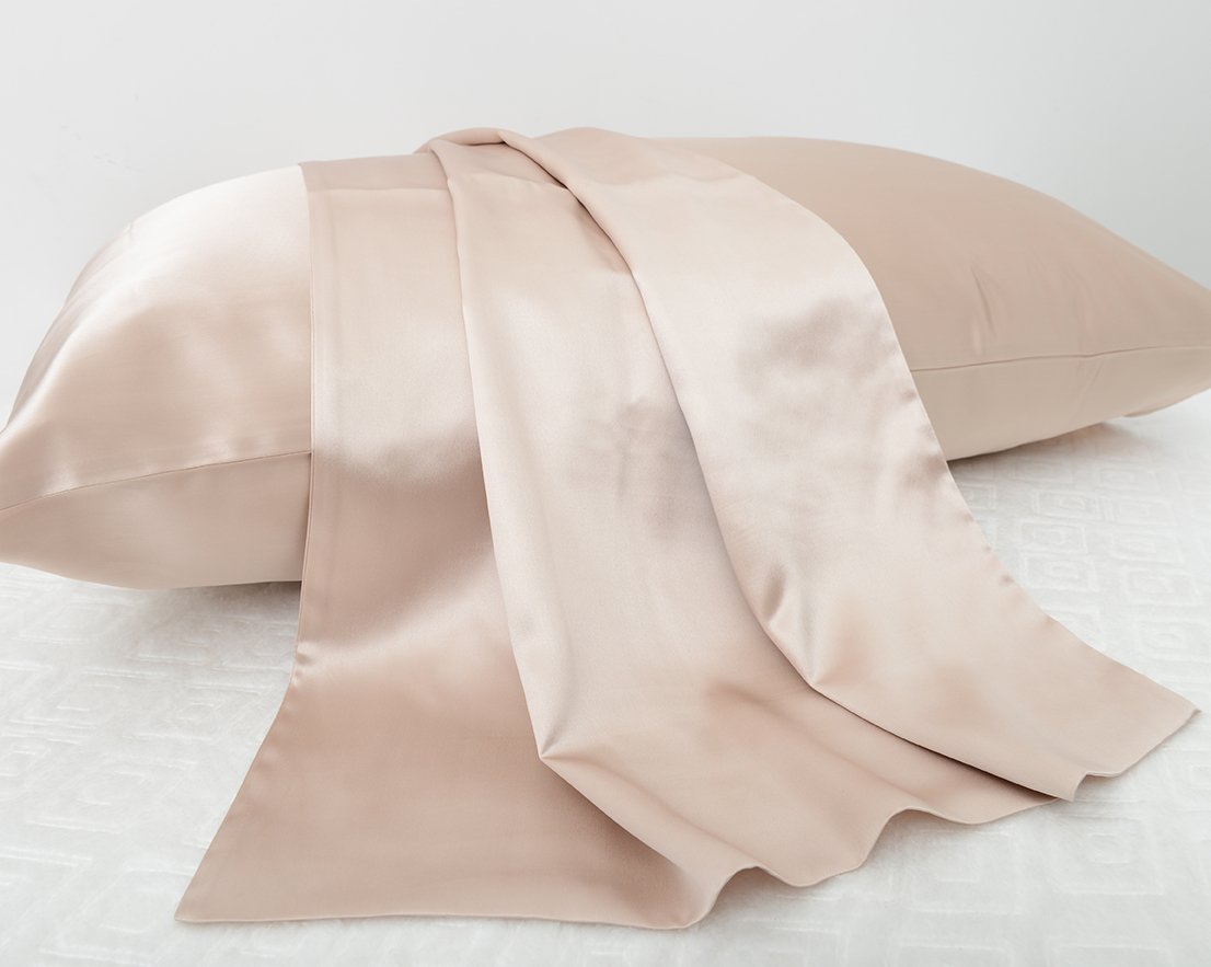 Highest Grade 6A 100% Pure Mulberry Real Silk Pillowcase 22 Momme (Both Sides) for Hair and Skin