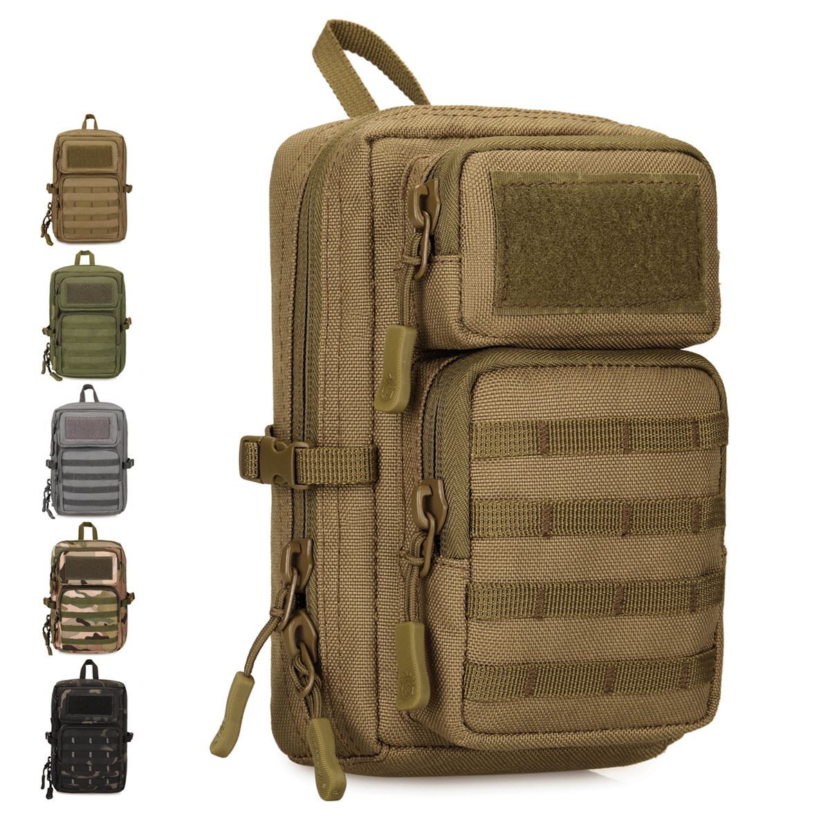 Running sports sling mobile phone bag waterproof mole bag mobile phone messenger bag new 1000D