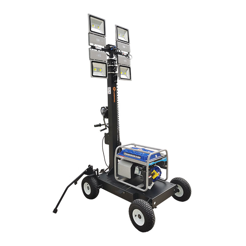 wacker mobile light tower