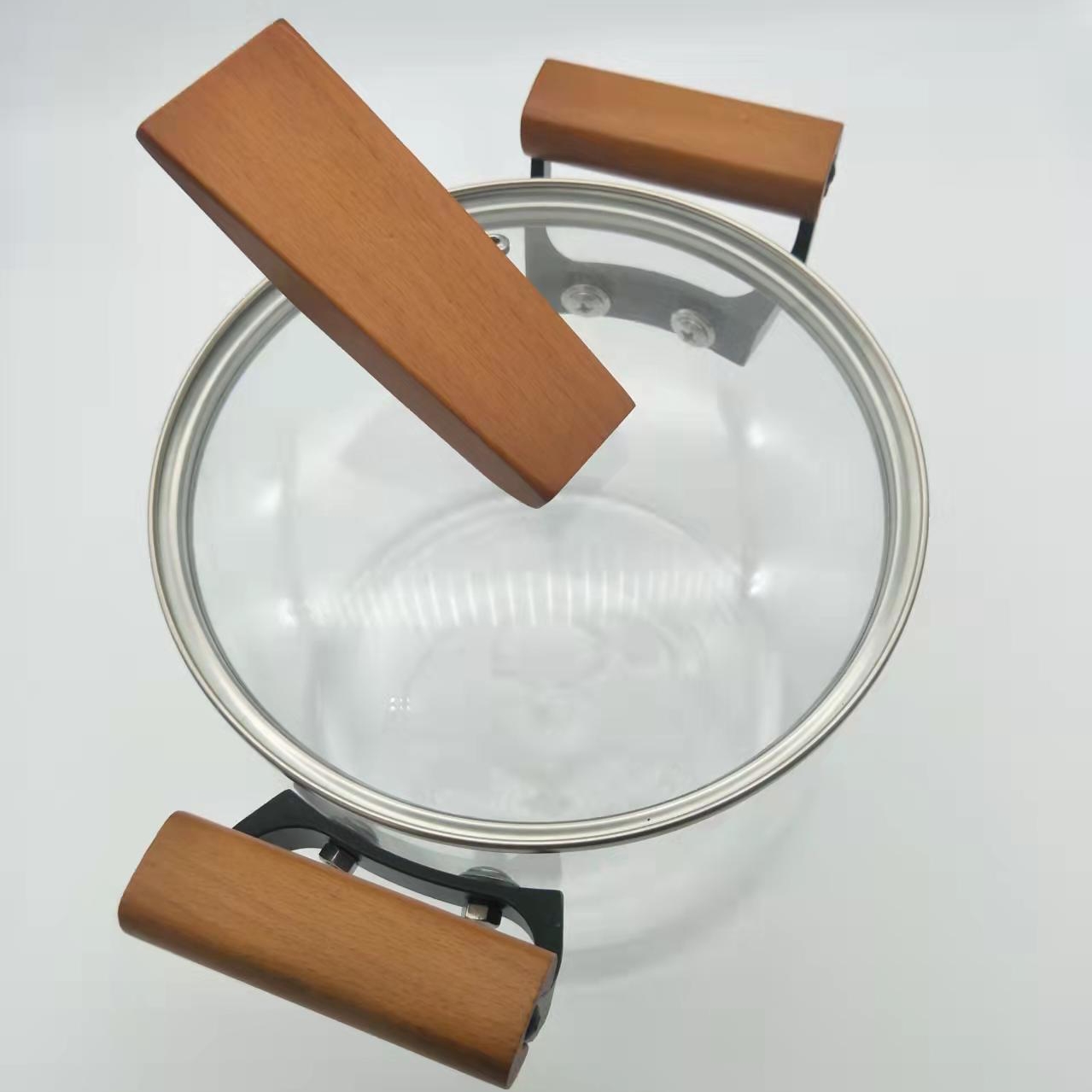 High Borosilicate Glass Pot