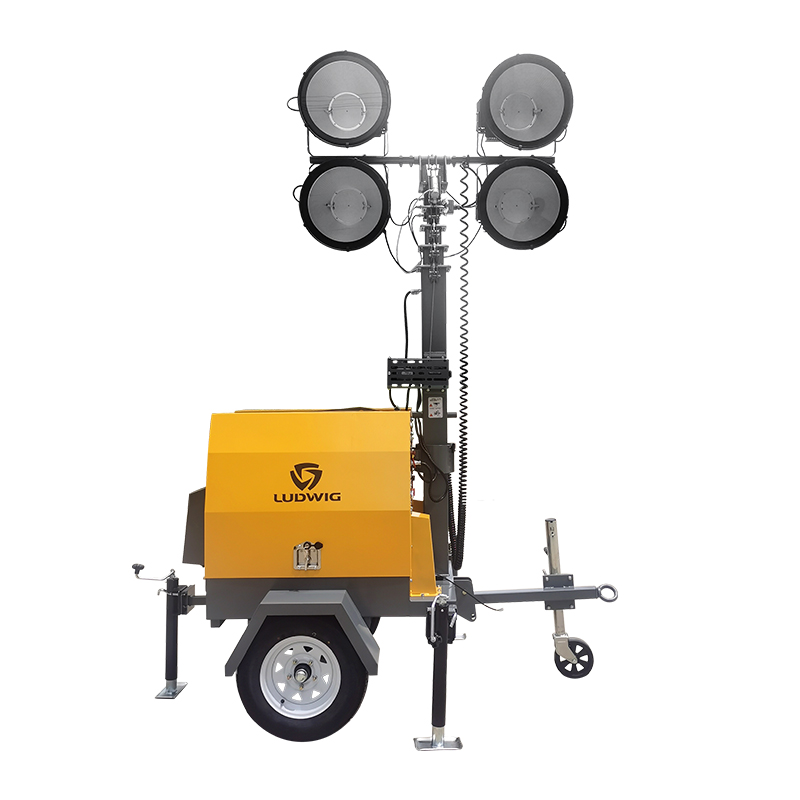 wacker mobile light tower