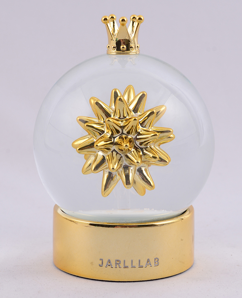 100mm water globe Golden Seaurchin globe