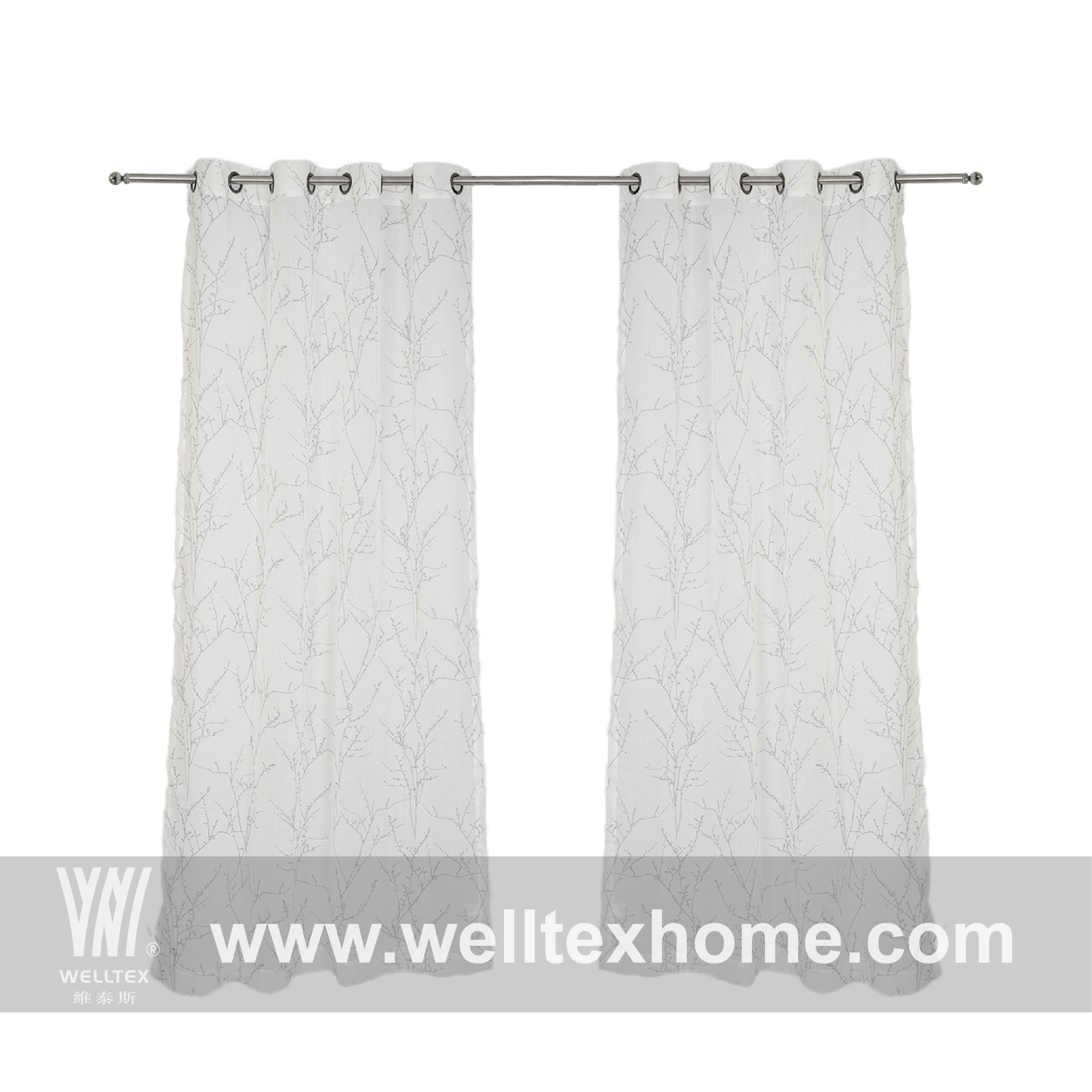 Curtain with rings