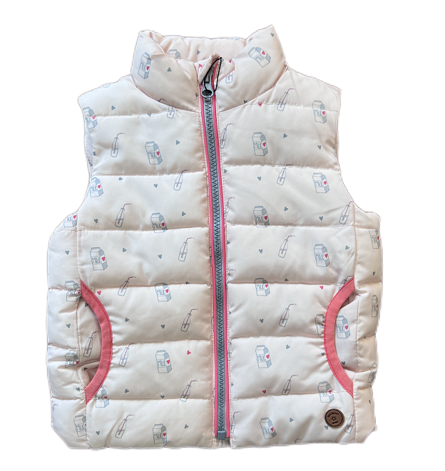Girl's/Baby's padding vest