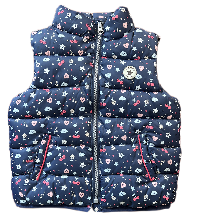Baby's padding vest