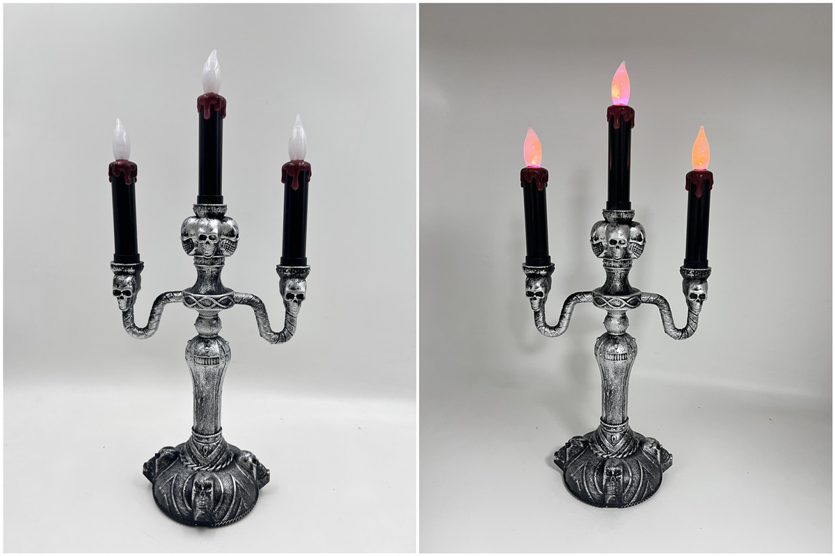 Halloween 3 LED candle