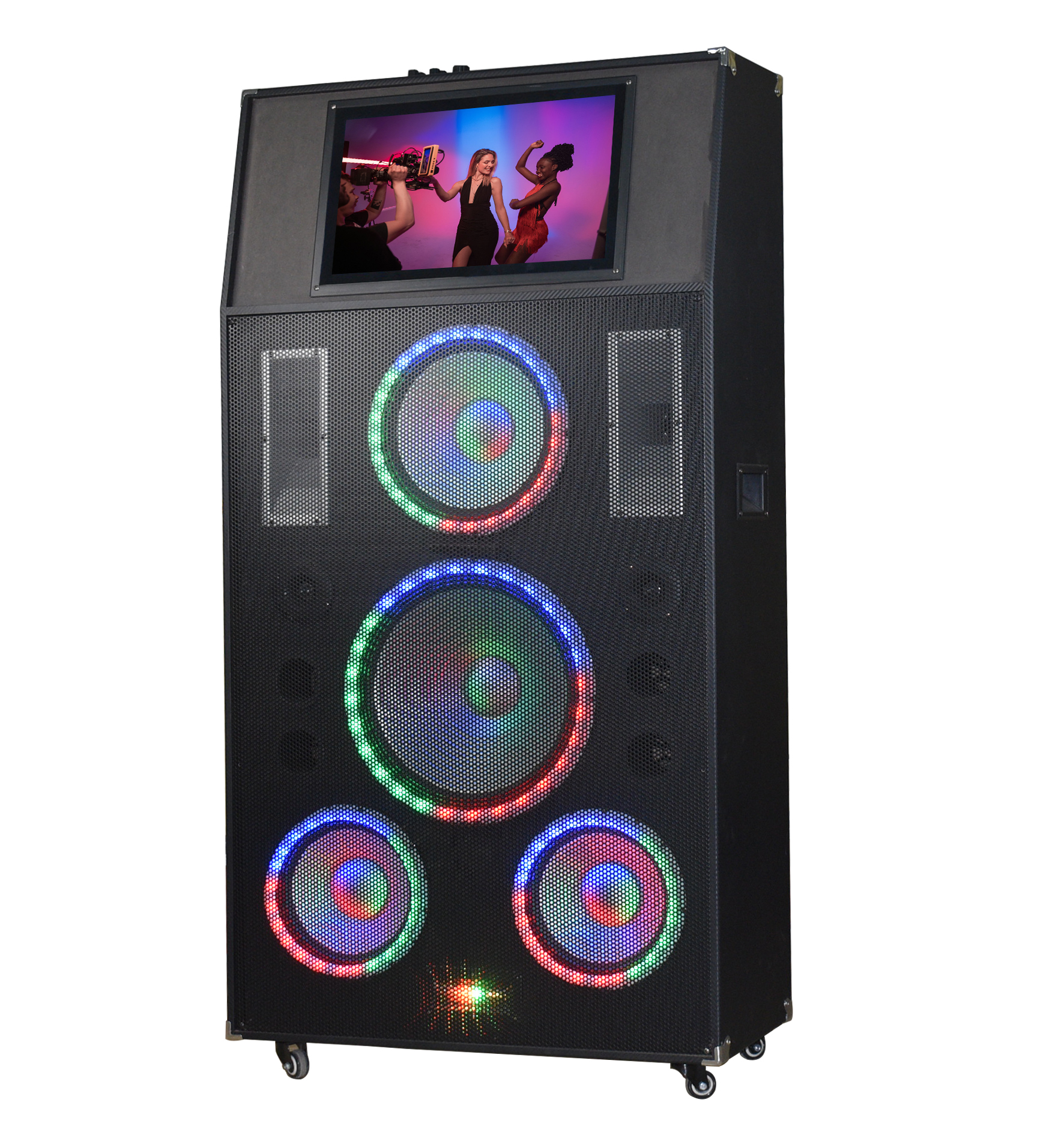 Guangzhou Huaxing Electrical Screen Wifi Bluetooth Multi Function PA Speaker