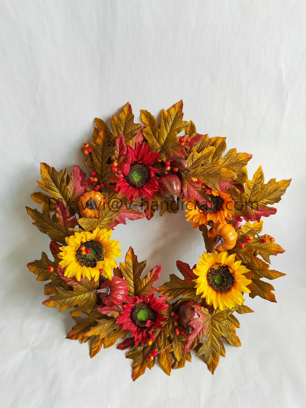 22S New Design Novelty Harvest Wreath