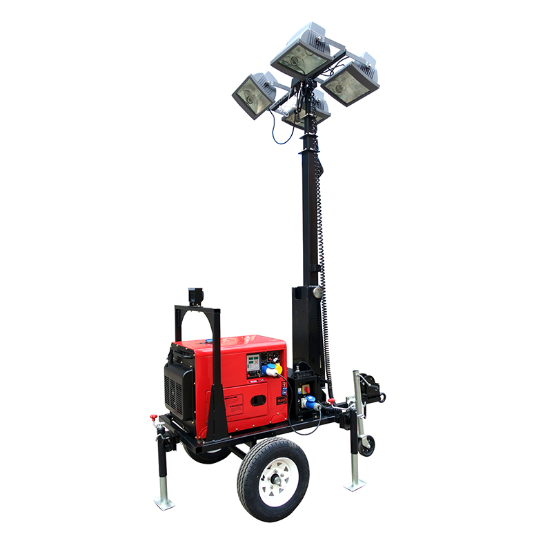 wacker mobile light tower