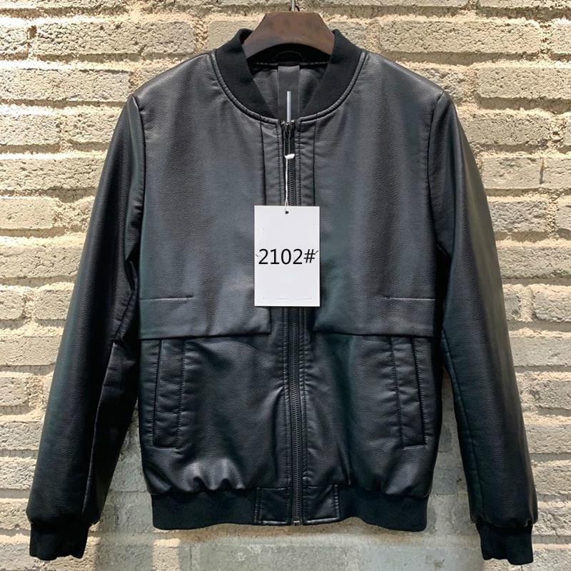 men leather jacket（pu）