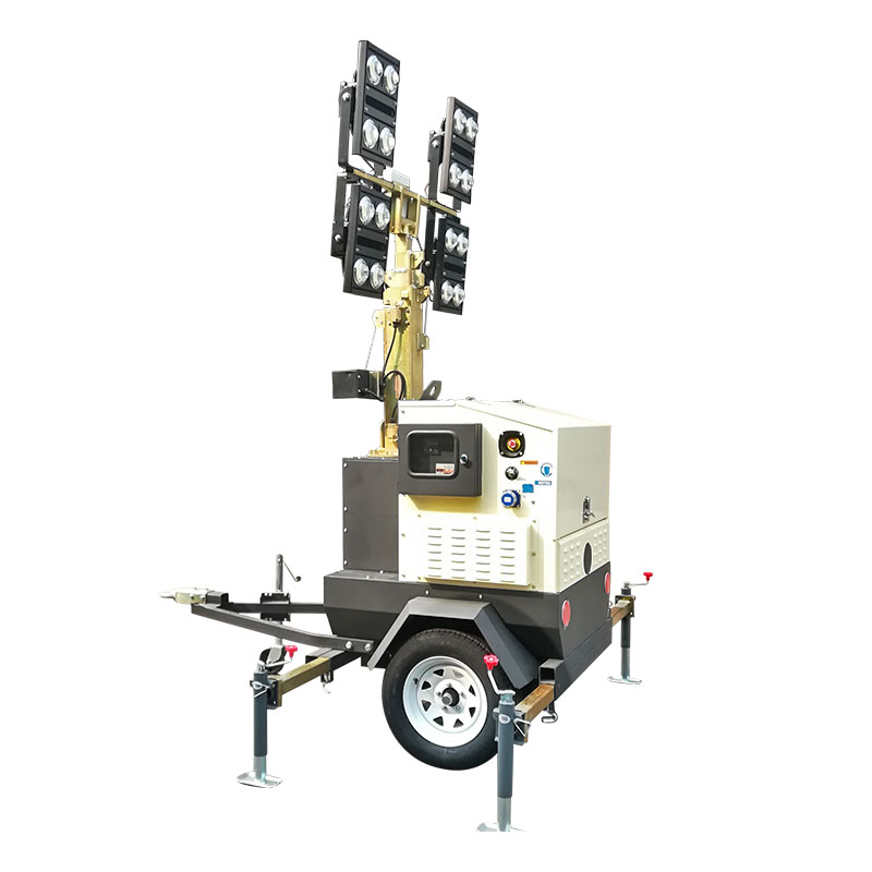 wacker mobile light tower