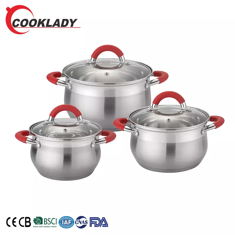 Manufacturer Supplier Cooking Utensils Stainless Steel Kitchen Cookware