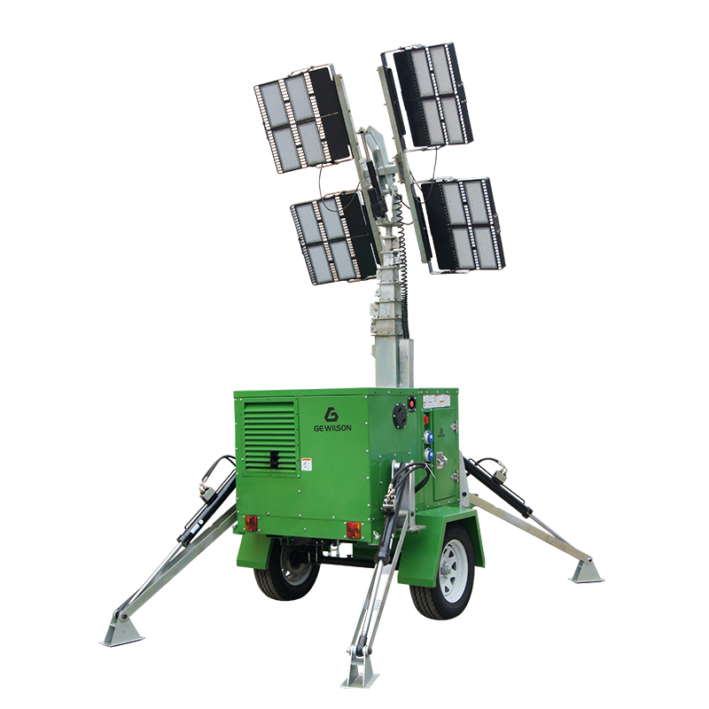 wacker mobile light tower