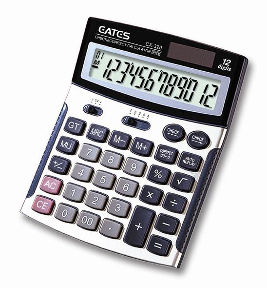 Office Small Size Check correct 12-digit Calculator