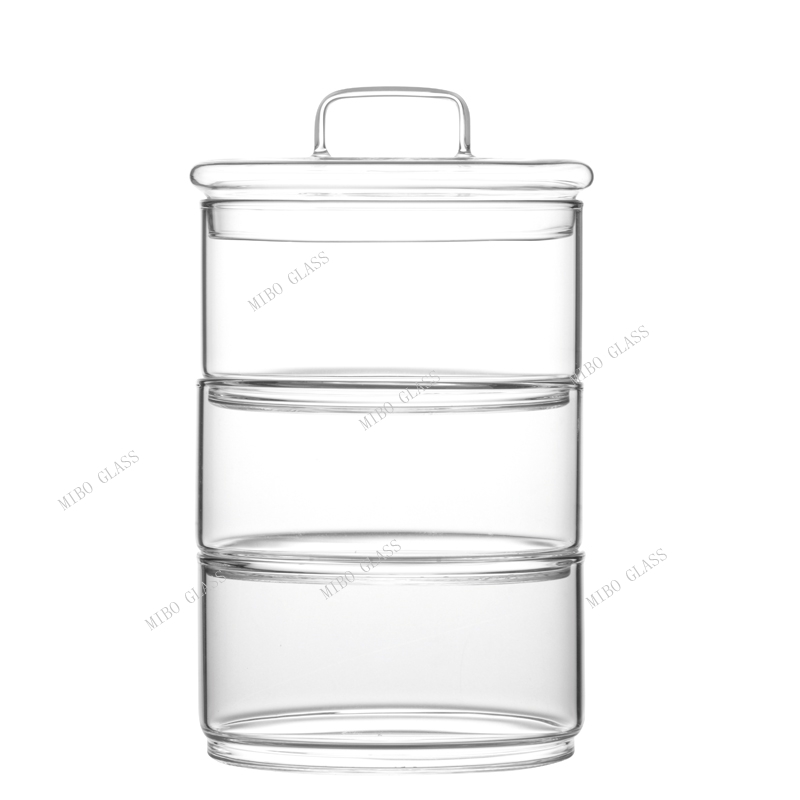 Glass jar,glass canister,glass storage jar