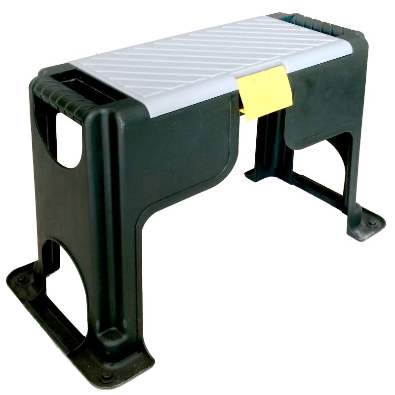 Plastic kneeling stool