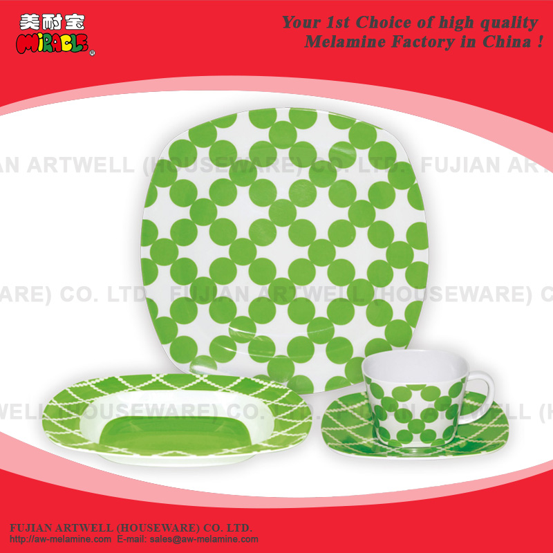 Melamine Dinner Set, Plate, Dinner Plate, Dessert Plate, Tea Set, Melamine Tableware