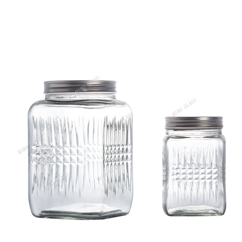 Glass jar ,Glass storage jar