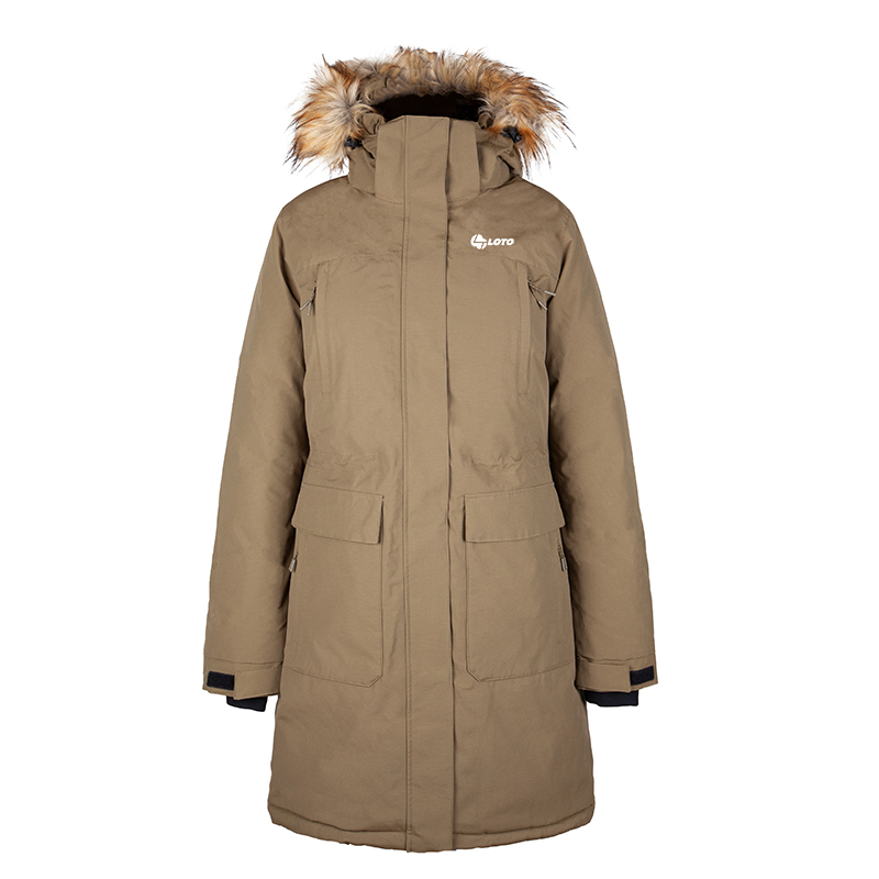 Ladies Long Down Coat