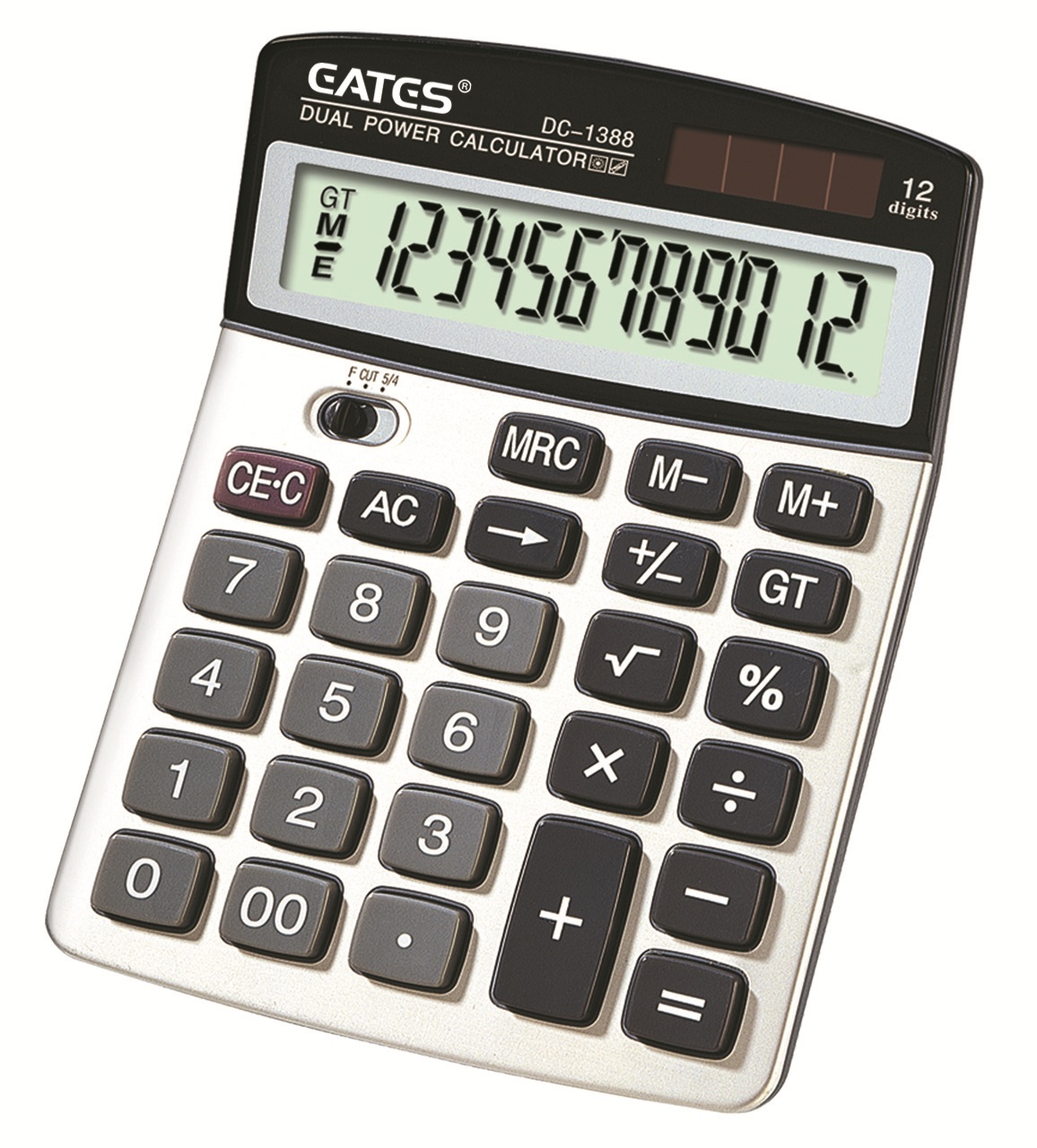 Big Size 12-Digits Office Business Use Financial Calculator ABS Good Quality Desktop Calculator