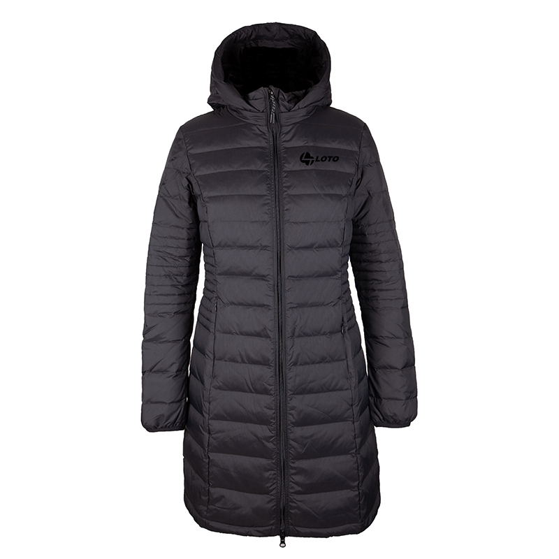 Long Lightweight Puffer Jacket