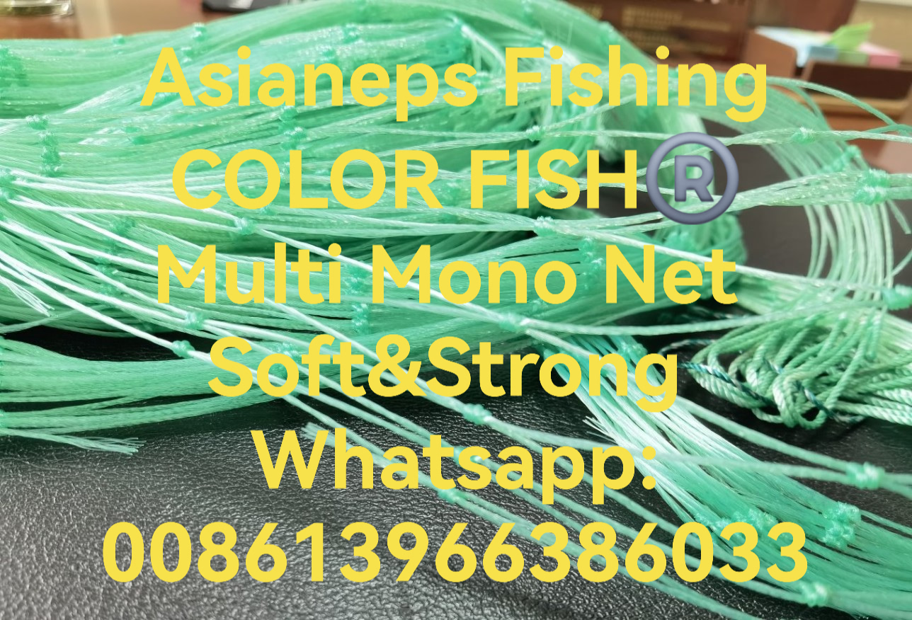 Nylon Multi-Mono Fishing Net,color Fish Brand