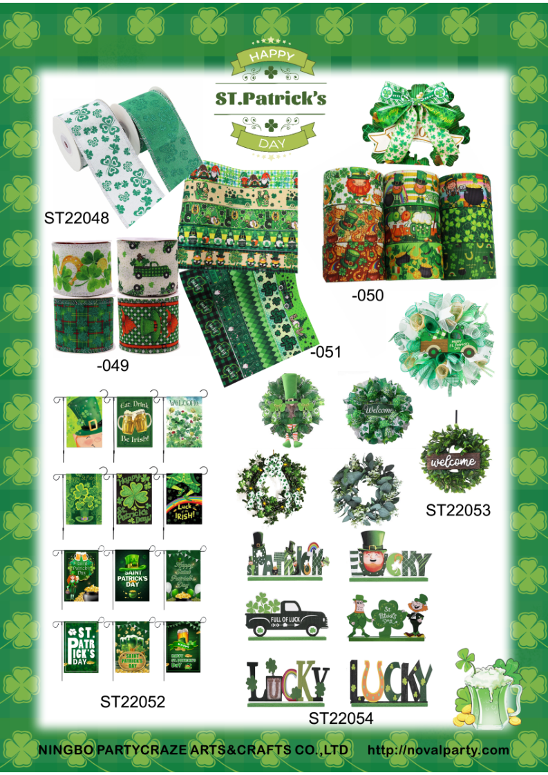 St. Patrick irish Headband, tutu skirt, earrings, sash,gnome,necklace,ribbons,wreath
