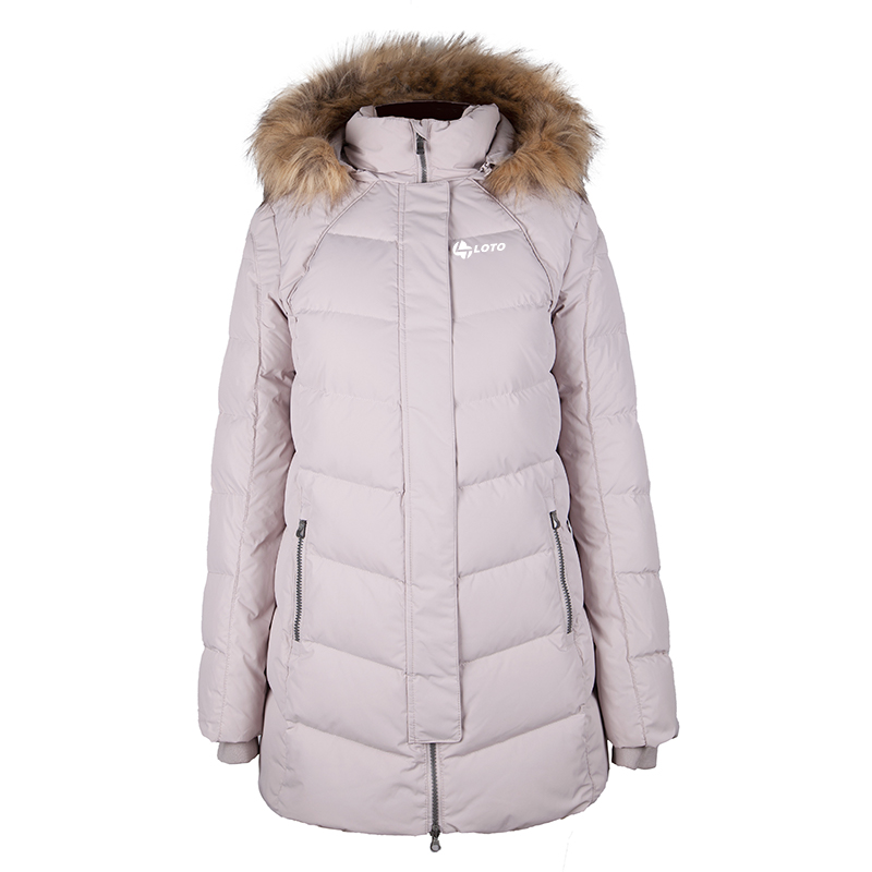 Womens Down Jacket With fur