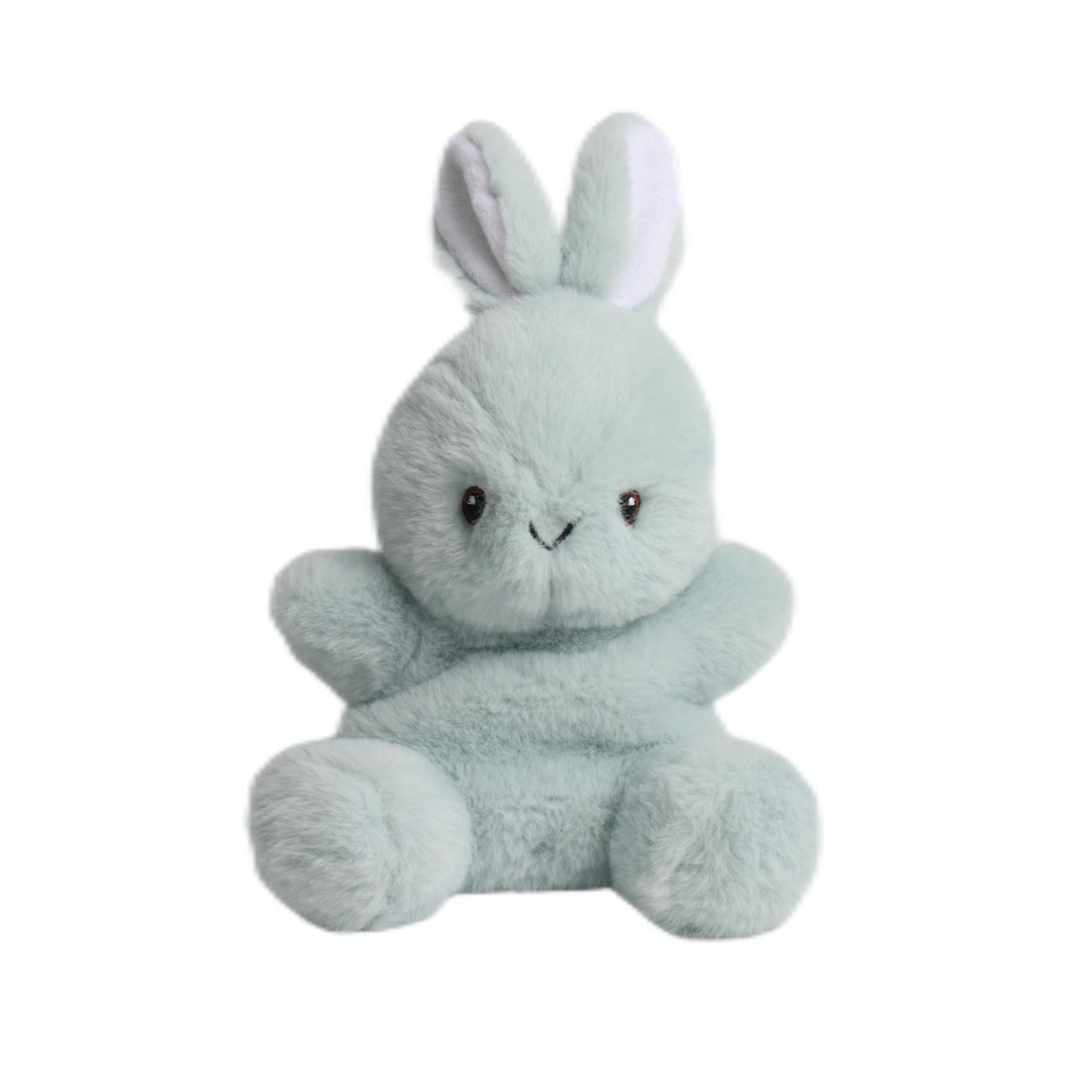 100% recycled particles filling with 100% recycled fabrics plush Bunny