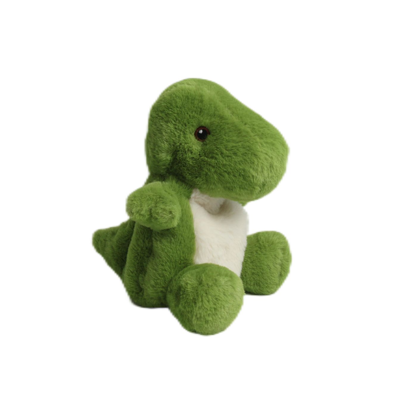 100% recycled particles filling recycled fabrics plush t-rex