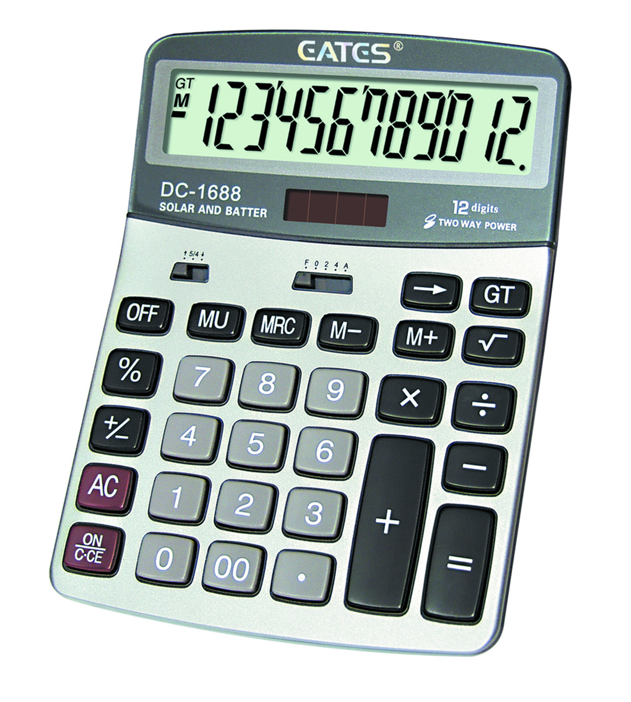 Solar big size desktop 12 digit calculator