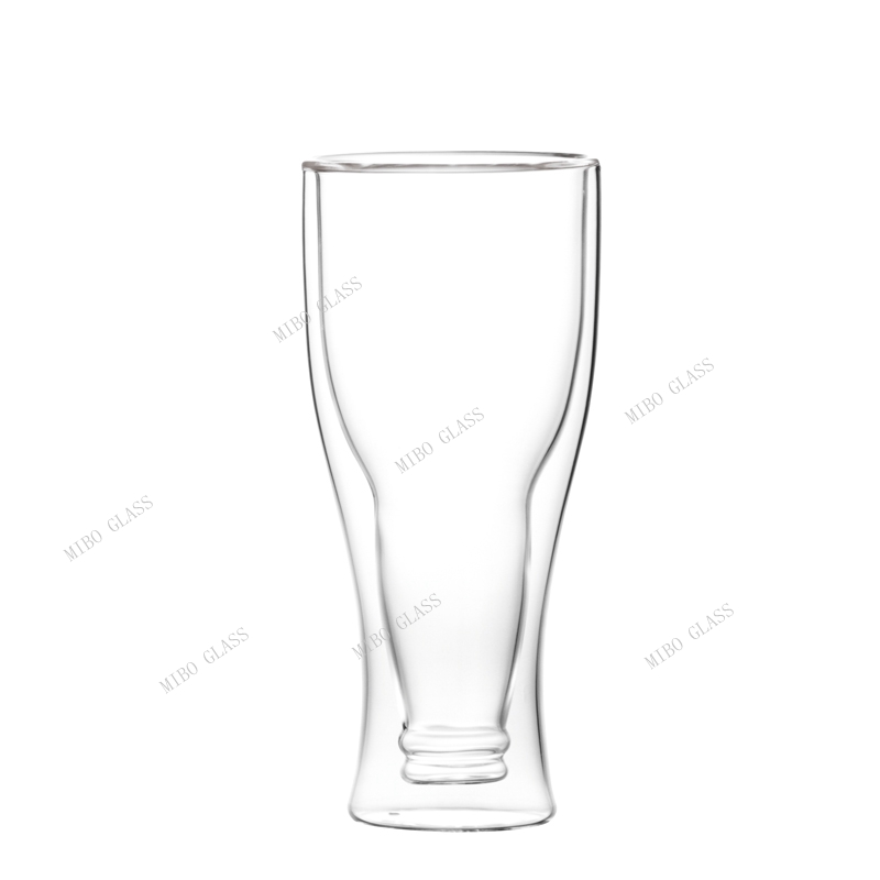 Double wall glass , beer glass