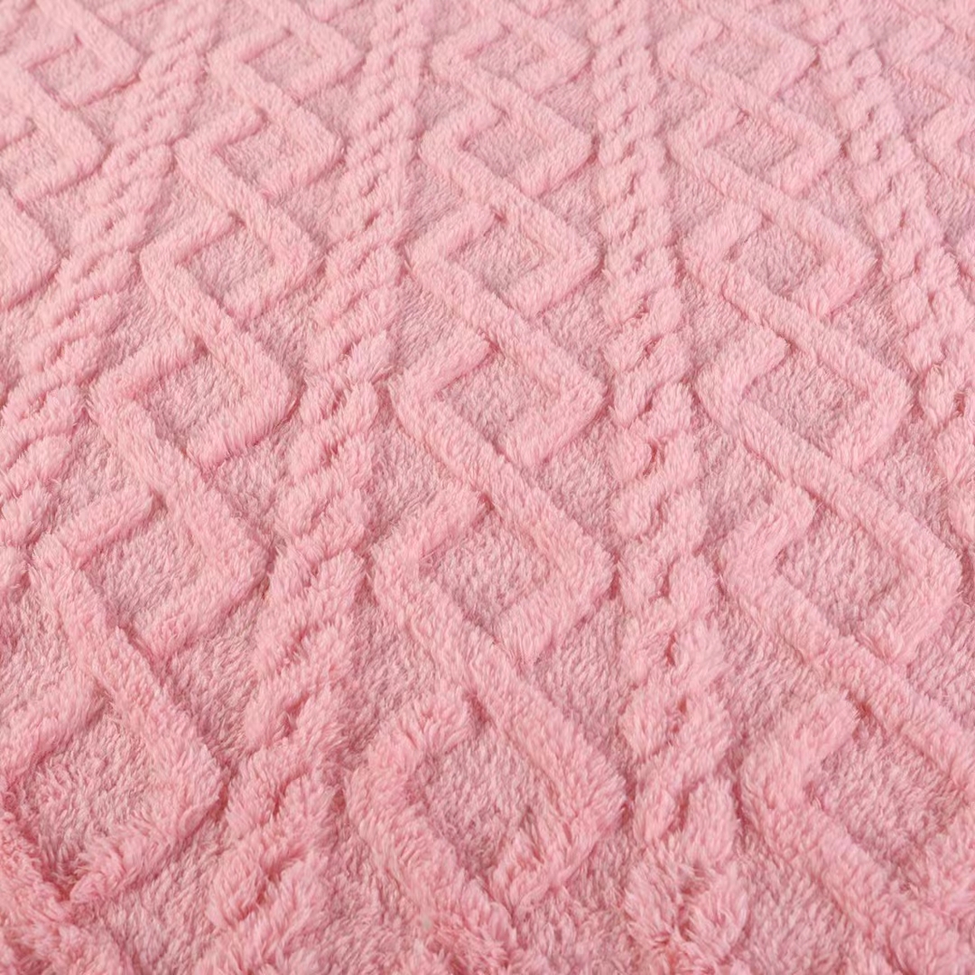 Jacquard Shu Velvet Blanket