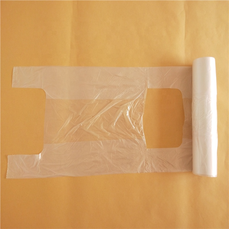Food shopping bag on roll