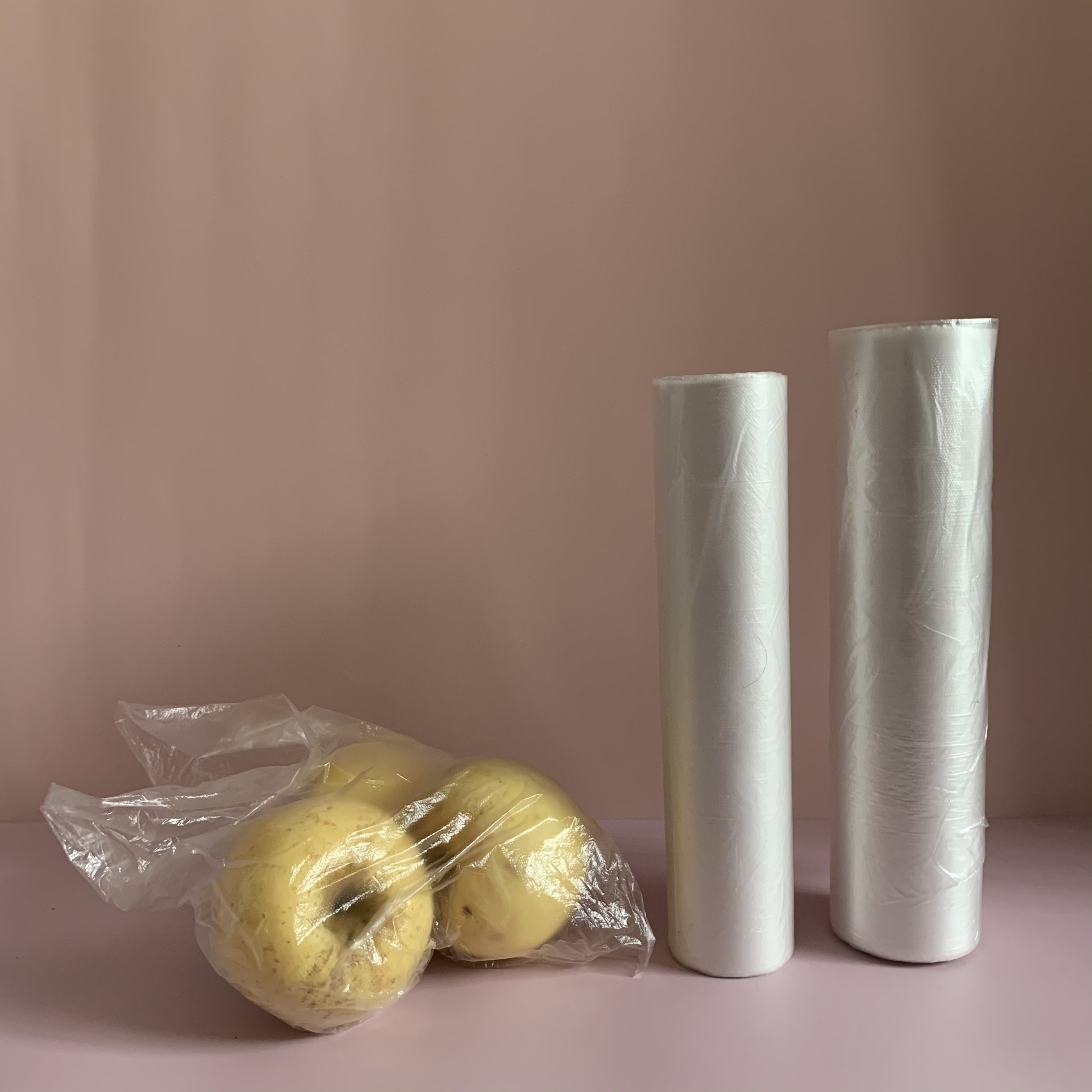 Grocery bags in supermarkets