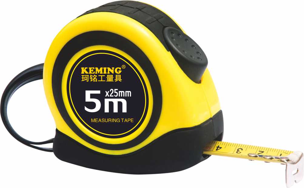 3M 5M 7.5M, 10M auto lock rubber measuring tools tape measure