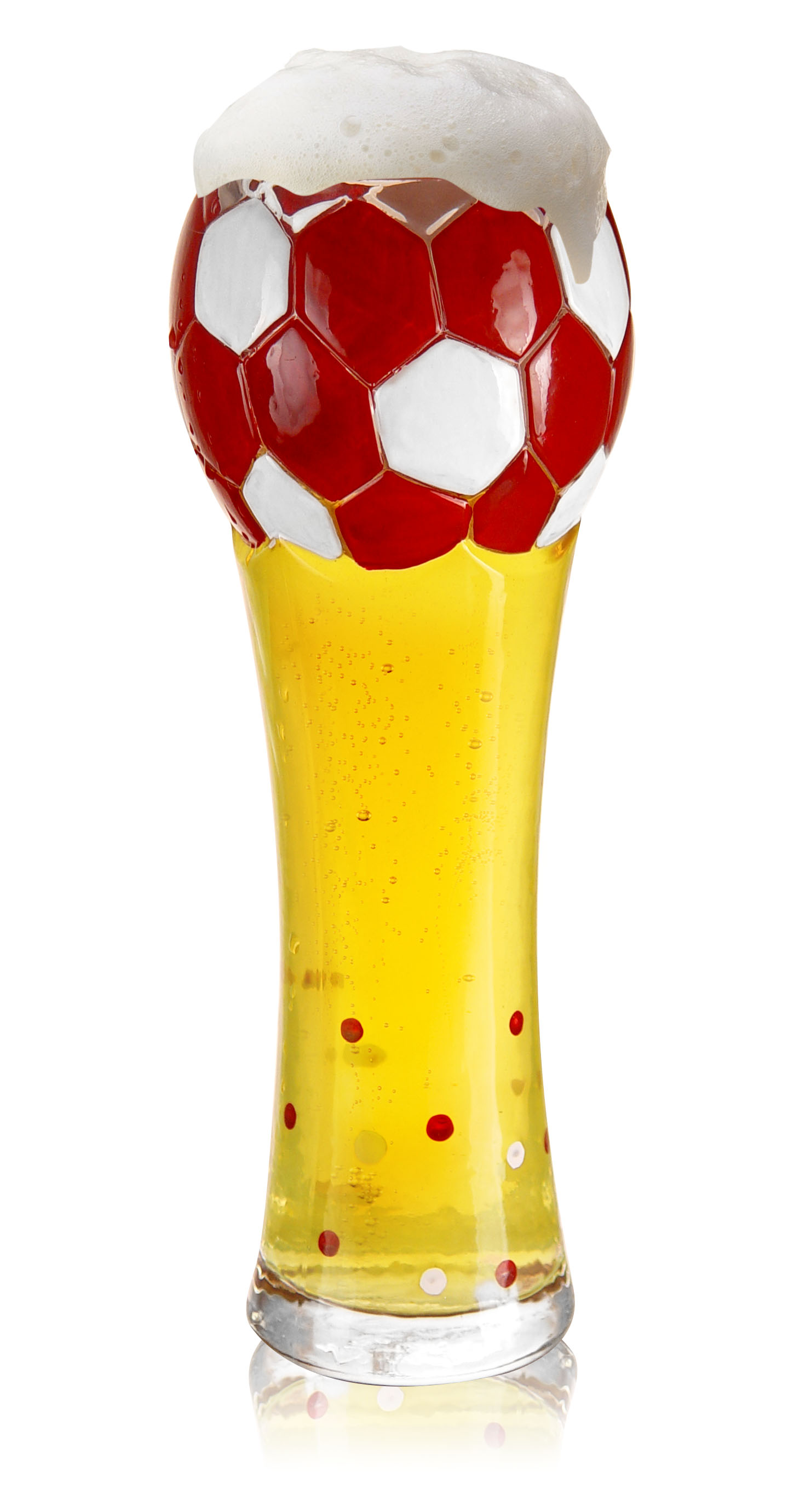 Large world cup beer glass football beer mug