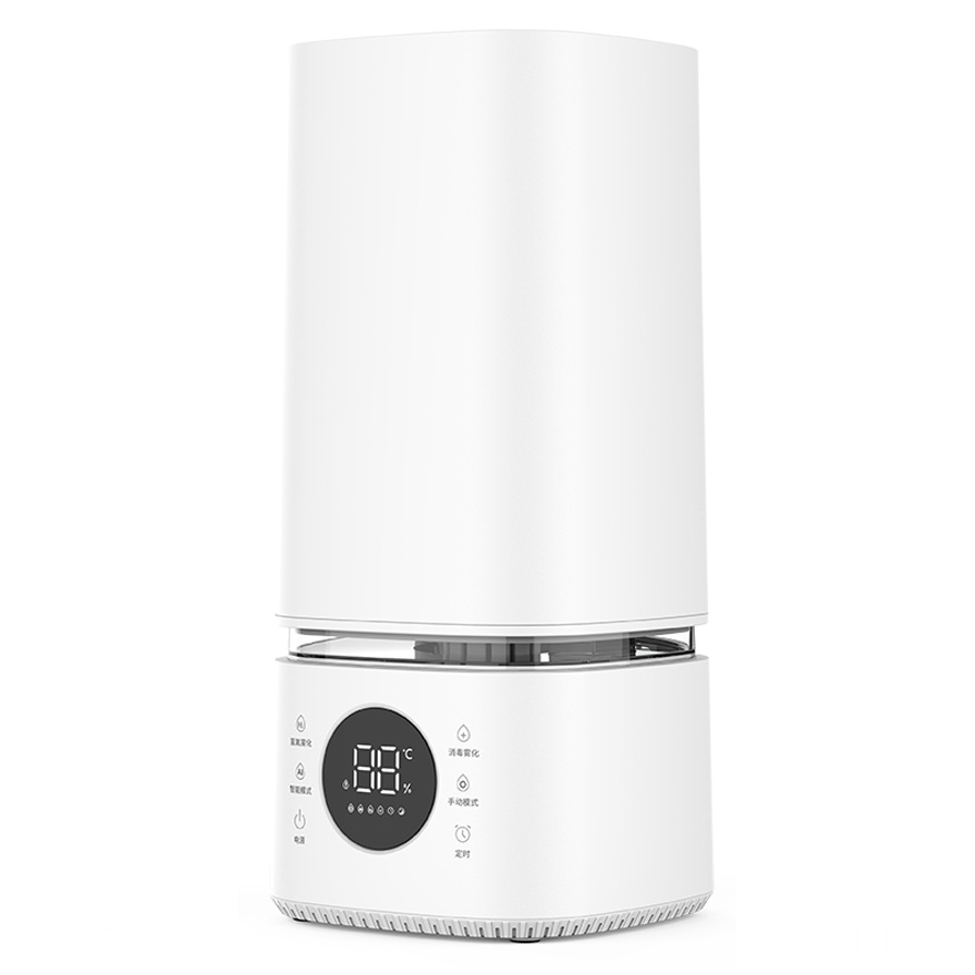 A11 Portable Ultrasonic Hydrogen Oxygen Air Purifier Mist Humidifiers With Colorful Moon Lamp