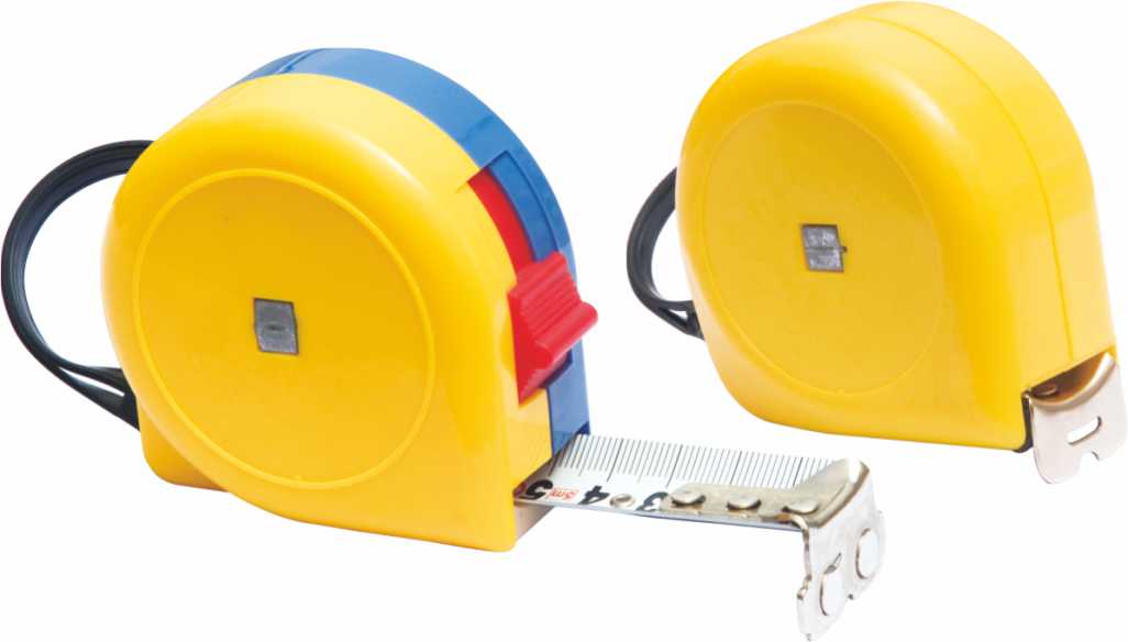 Double color hot-sale plastic steel measuring tape