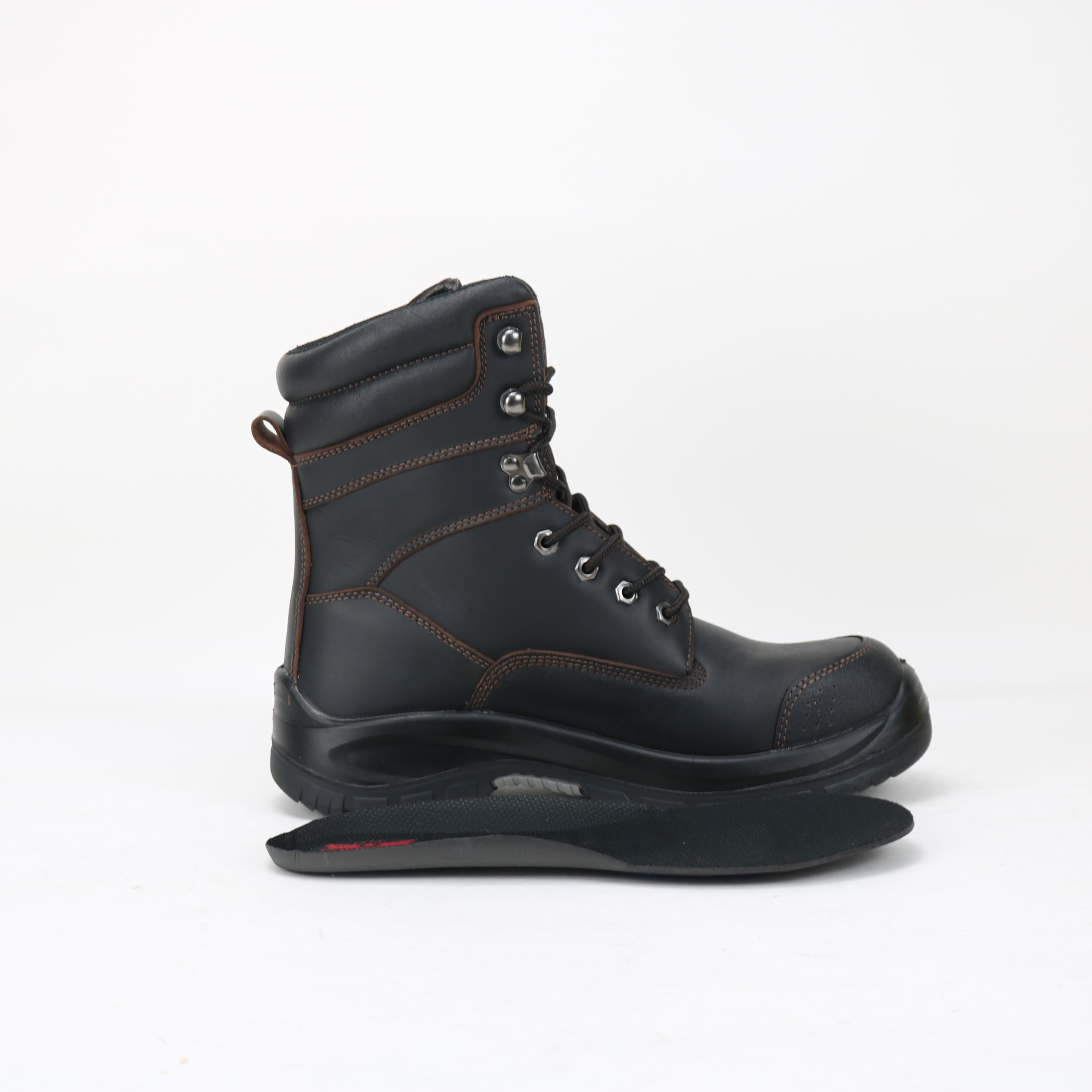 Safety shoes for men Steel Toe Steel Midsole Construction Work Shoe